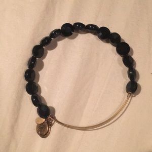 COPY - Black beaded alex and ani bracelet